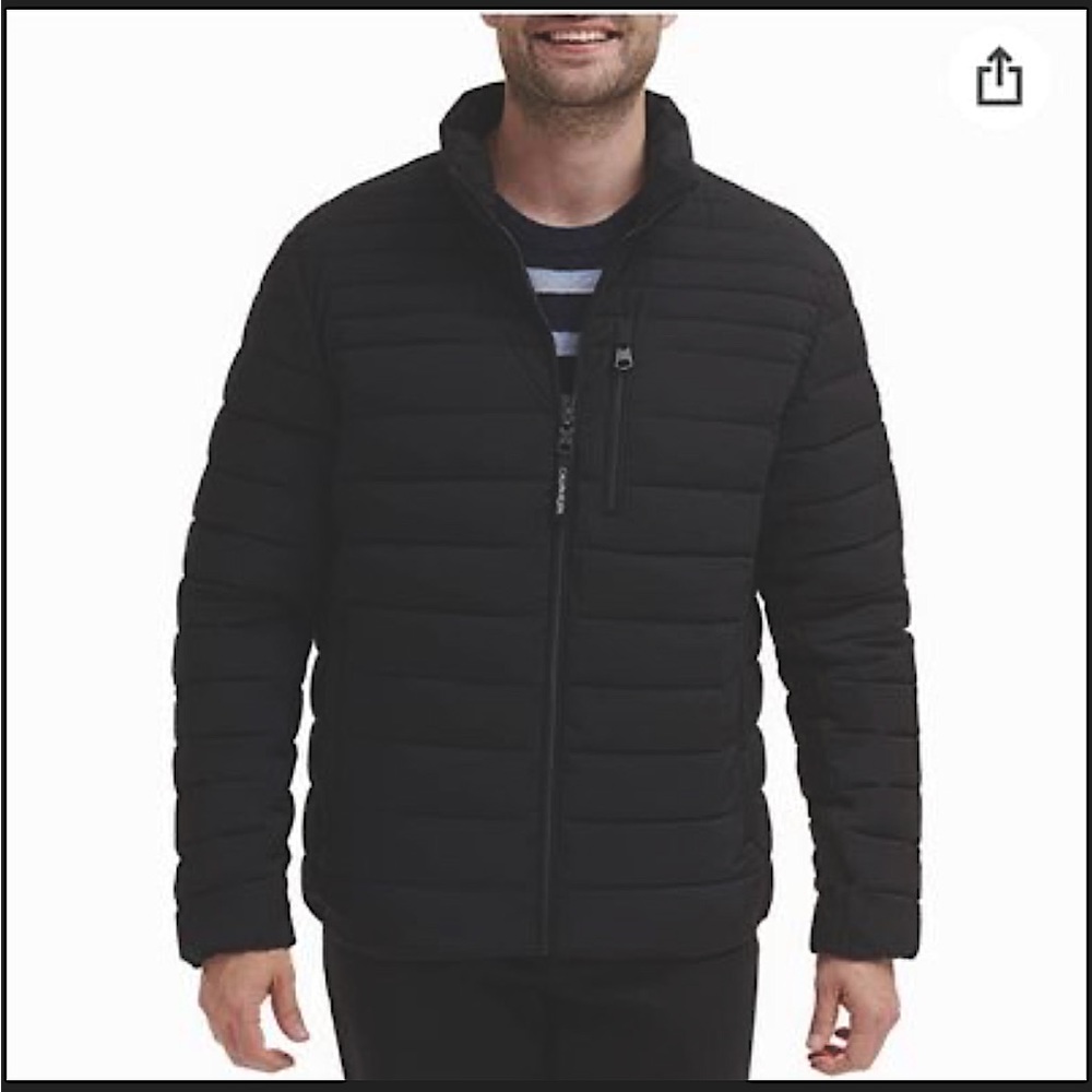 Black Puffer from Calvin Klein